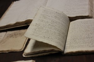 Un testo antico conservato nella Biblioteca Comunale              